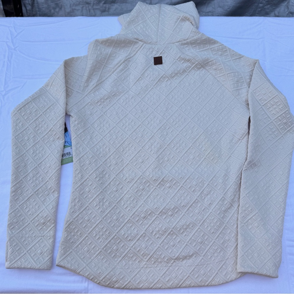 Sherpa Adventure Gear Women's Nyano Top Small in Ivory - Picture 6 of 11